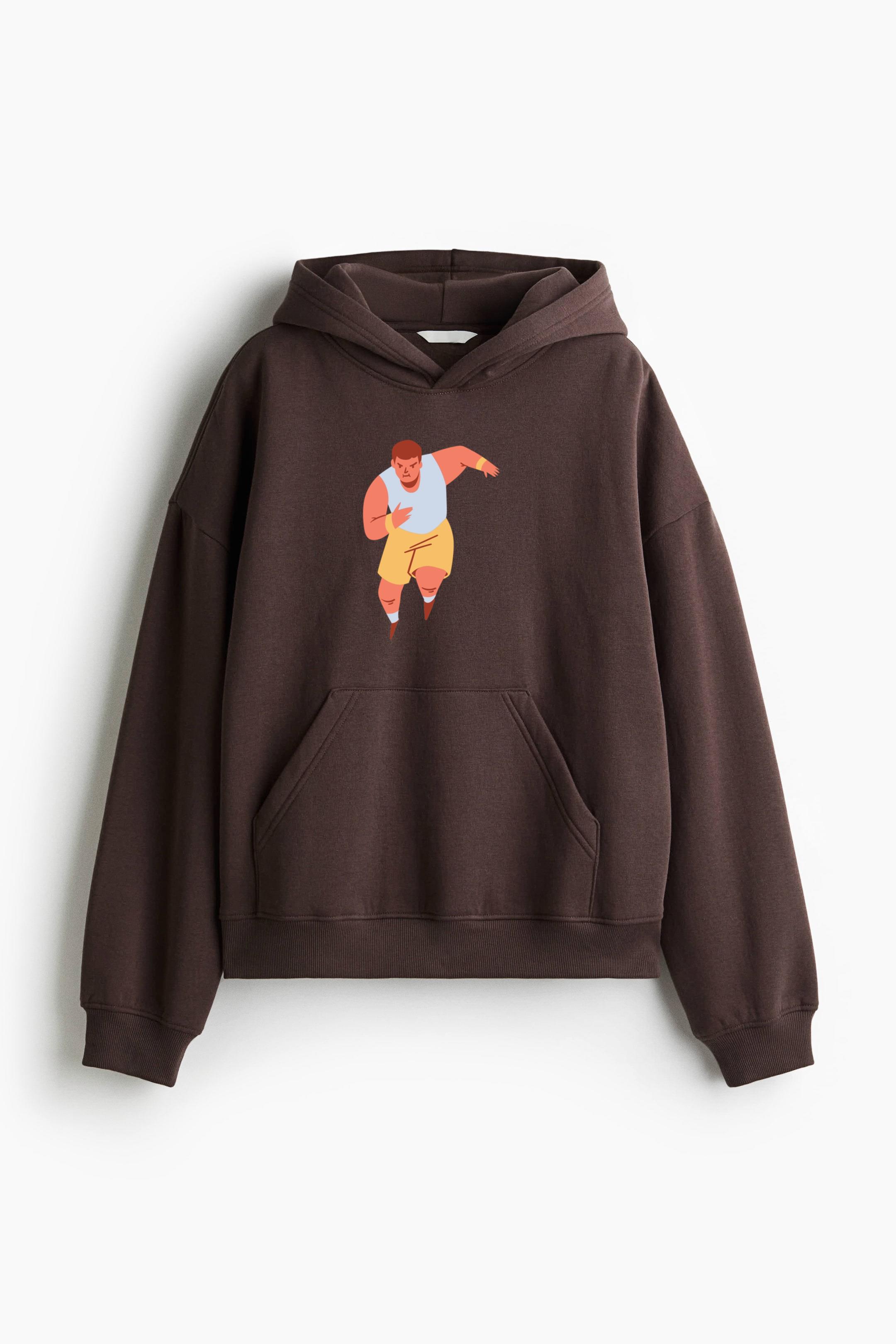 Man Flat Runners Classic Unisex Hoodie