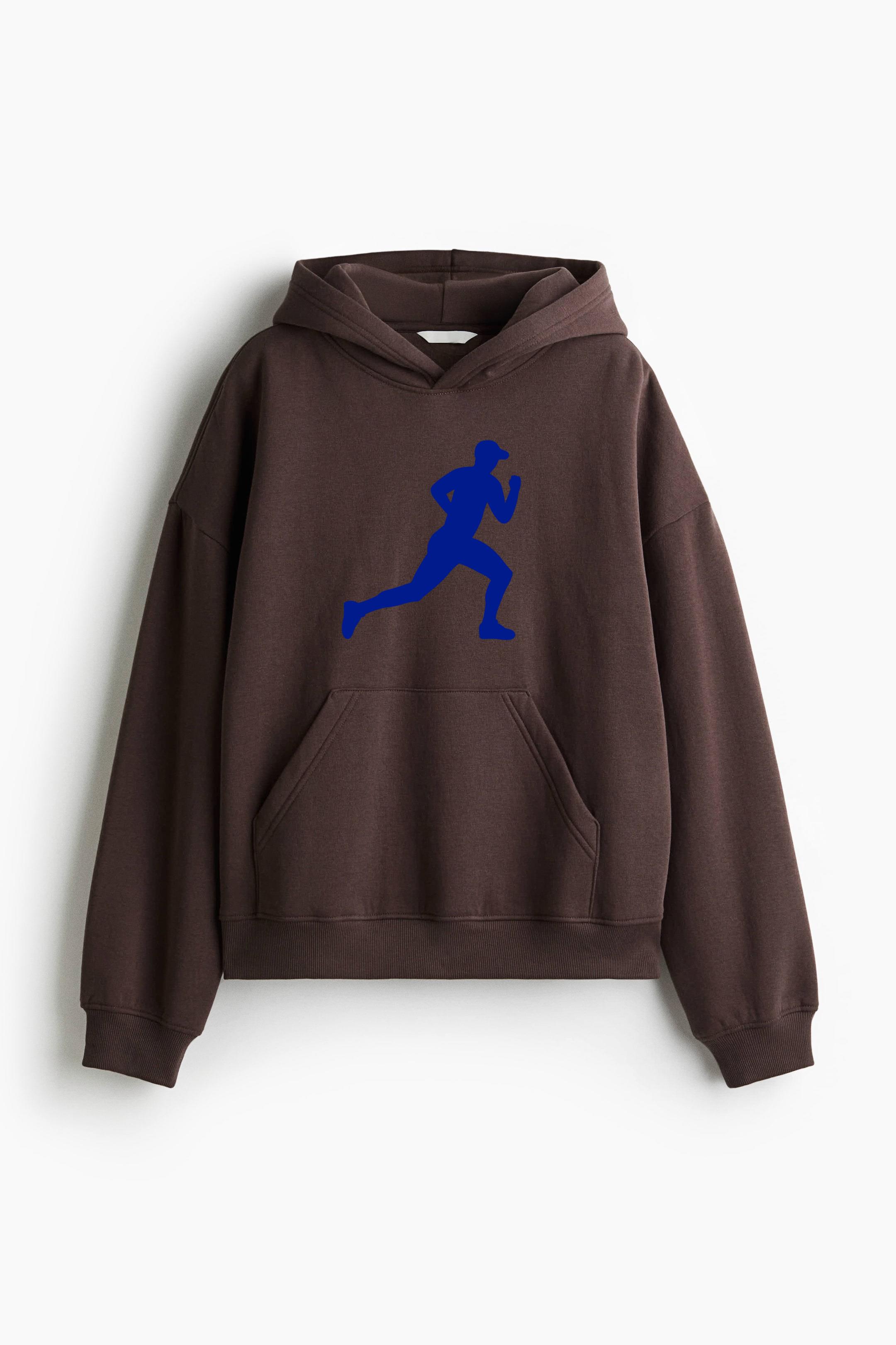 Man Silhouette Runner Classic Unisex Hoodie