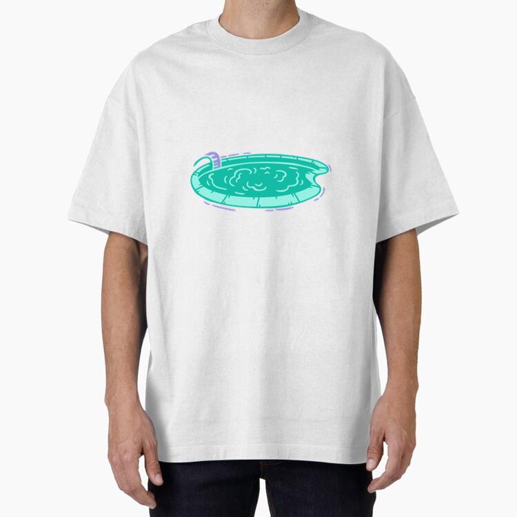 Round Pool Round Oversized T-Shirt 