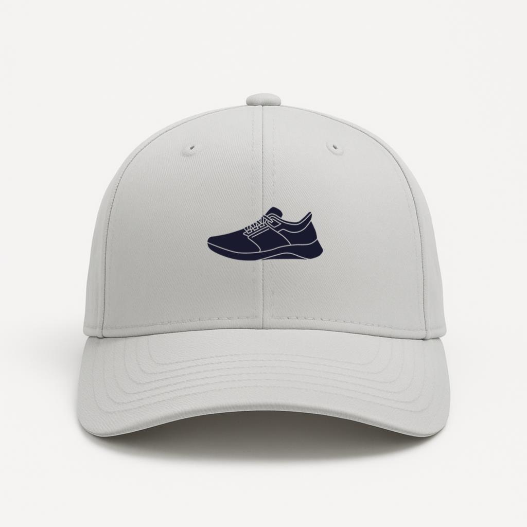 Simple Marathon Running Shoe Cotton Twill Cap 