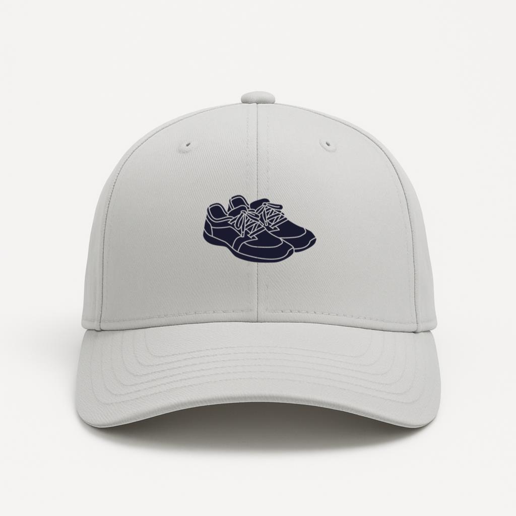 Simple Running Shoes Cotton Twill Cap 