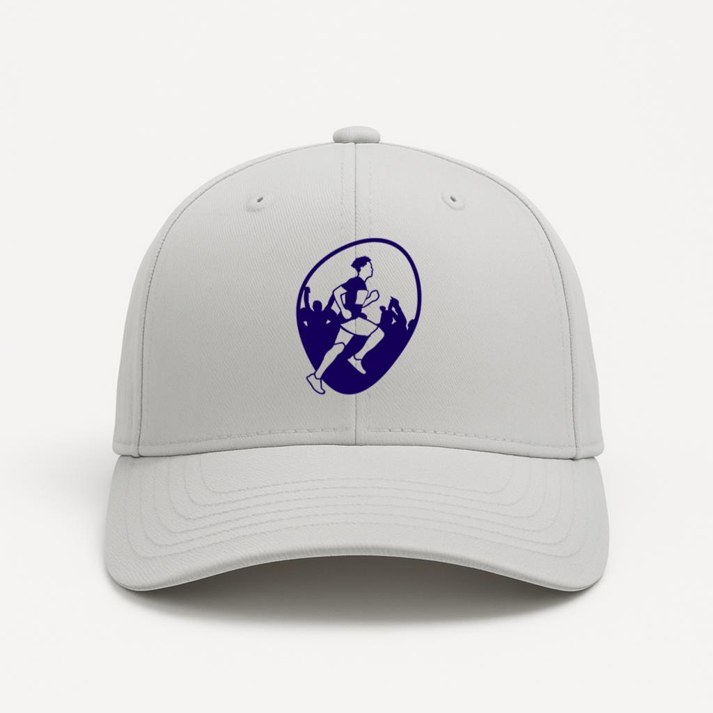Sport Marathon Run People Cotton Twill Cap 