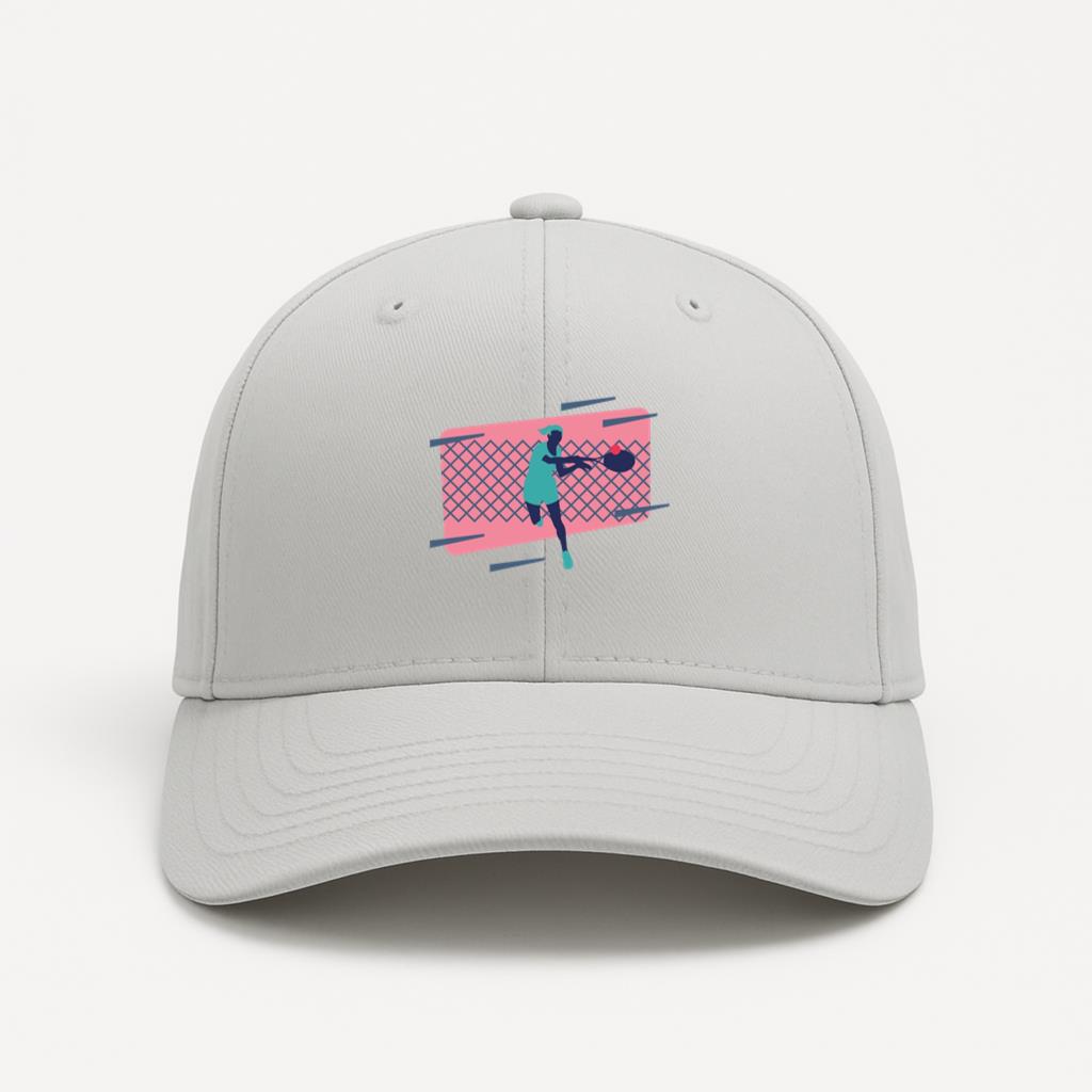 Tennis Marathon People Cotton Twill Cap 