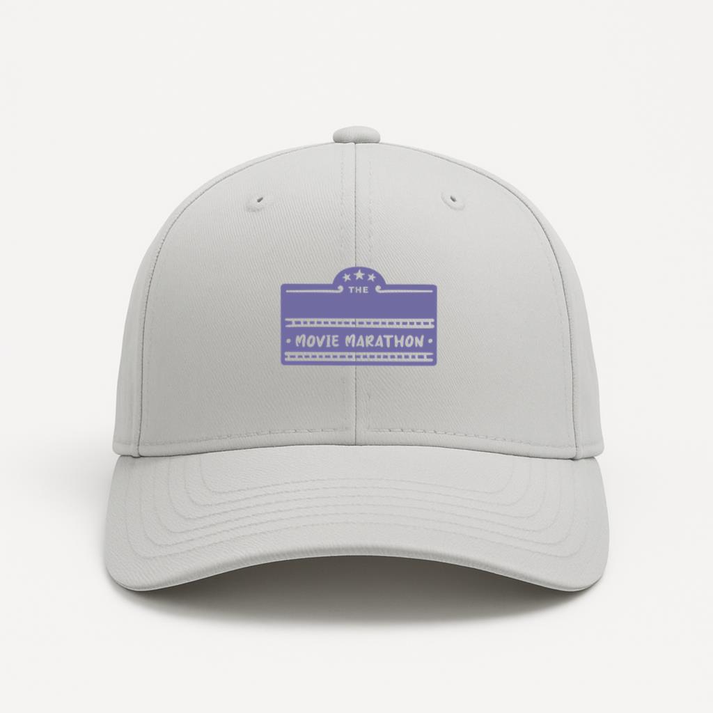 The Movie Marathon Logo Cotton Twill Cap 