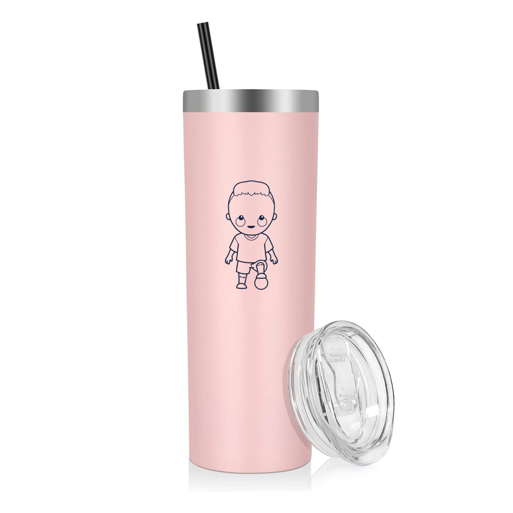 Youthful Soccer Star 20oz Stainless Steel Tumbler