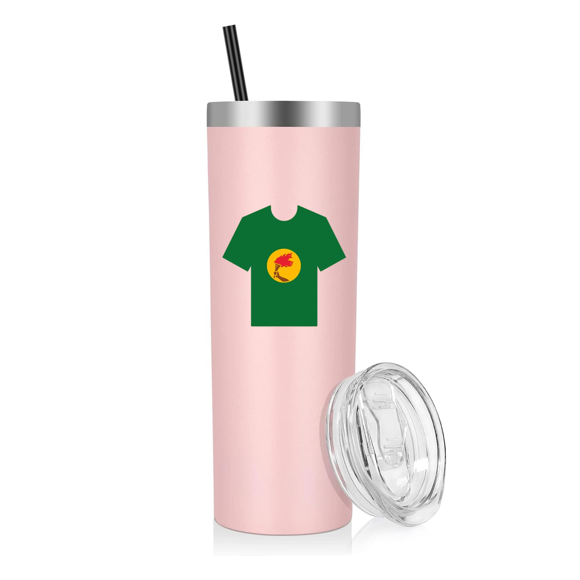 Zaire Soccer Jersey 20oz Stainless Steel Tumbler
